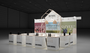 Diseño stand feria Barcelona Wine Week